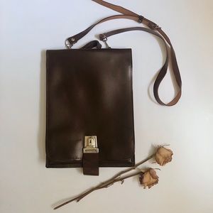 vintage military messenger bag